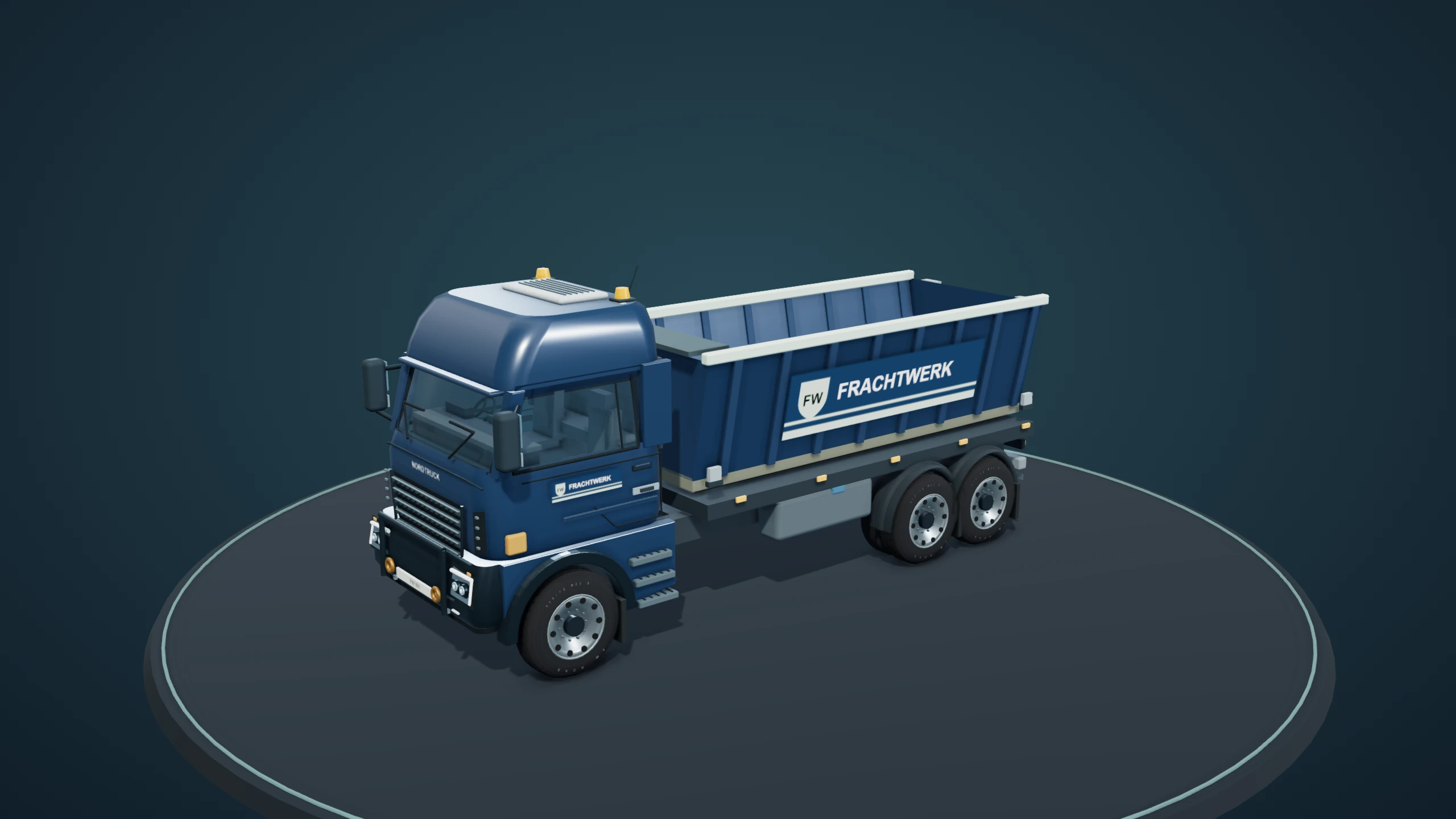 NordTruck Terra 32 · 3D-Fahrzeugstudio